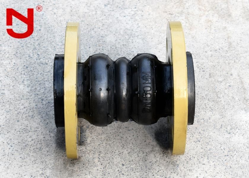 Epdm διπλή σφαιρών λαστιχένια επέκτασης συμπίεση αερίου ενώσεων υψηλή αντιδιαβρωτική