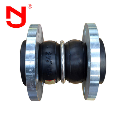 DN100 EPDM Δύο σφαίρες ελαστικό ευέλικτο από πλωτή φλάντσα ελαστικό άνοιγμα επέκτασης